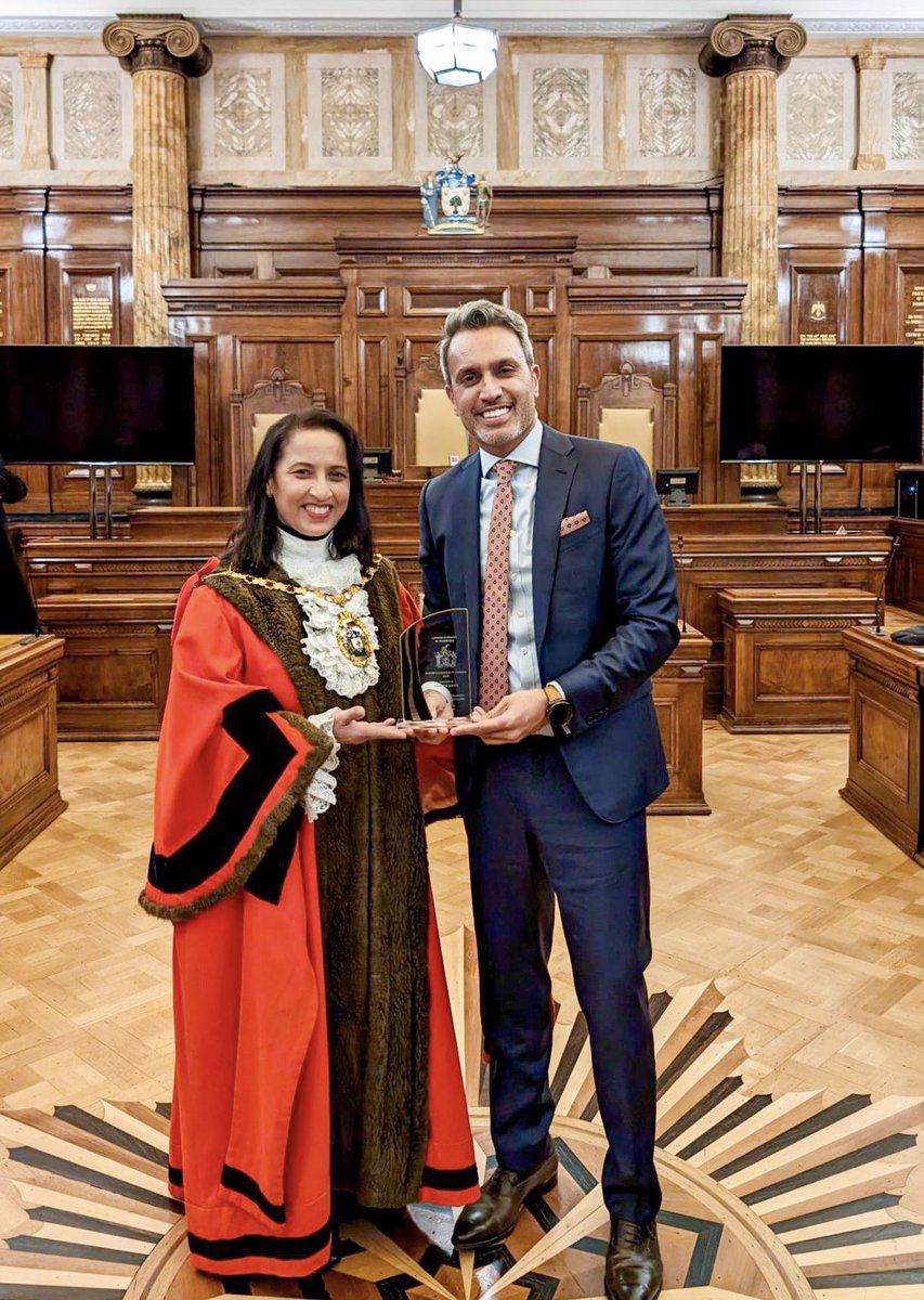 Proud moment! We are delighted to share that our founder has been awarded the Mayor’s Award for Community Leadership in #Redbridge. These awards spotlight those who contribute to making Redbridge a better place, celebrating care, commitment, and civic pride 🌟 @RedbridgeLive