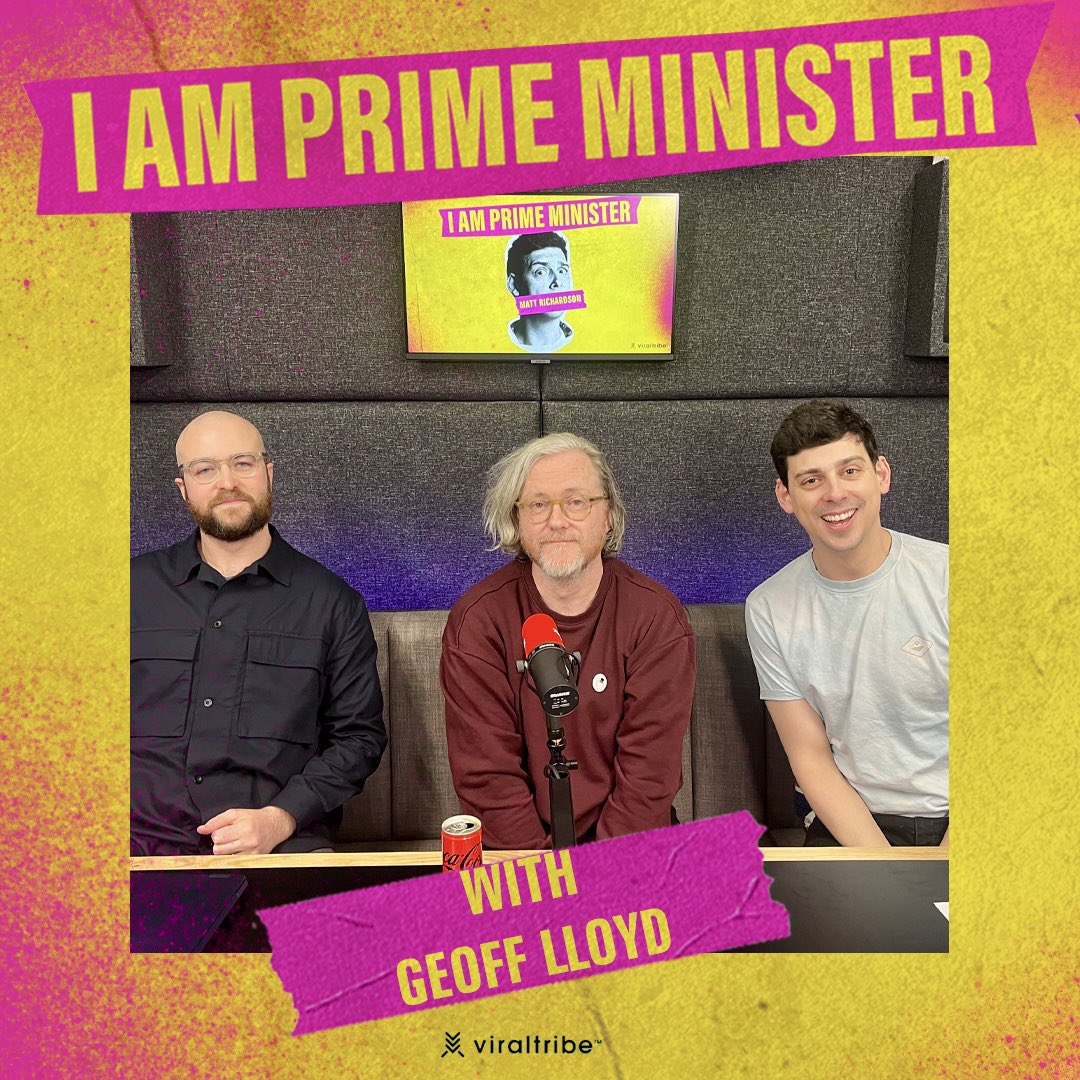 On this week’s episode @iampmpodcast, we have the hilarious @GeoffLloyd 🤣 Listen to the full episode here ⬇️ bit.ly/IamPMPodcast