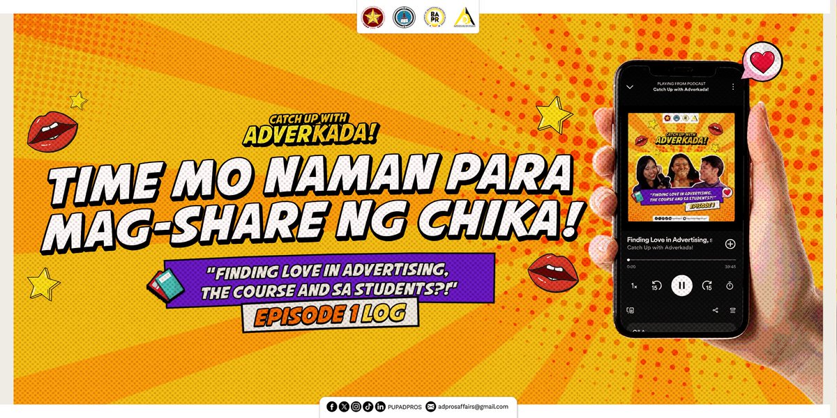 Teas are spilling sa latest EP! 🤭

Naka-tune in na sila at ito ang kanilang chika! Imarites mo na rin yan, drop your insights and share your chismis with us! 🍵

#ADPRodcast
#ADVERkadahan
#APodcastEpisode