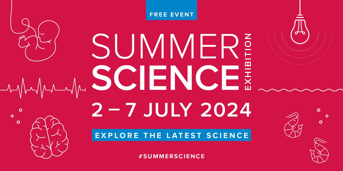 We are very happy to bring you the 14 flagship exhibits that you can explore up close at the 2024 #SummerScience Exhibition! From brain scanners to ice cores, and stem cells to dark matter, immerse yourself in ground-breaking science this summer: royalsociety.org/science-events…