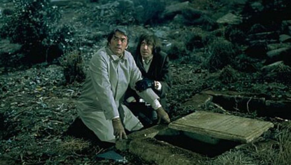 In The Omen (1976) Thorn & Jennings find Damien's mother's grave