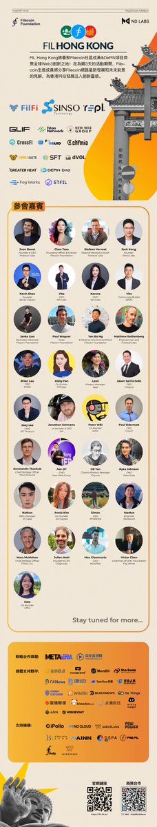 ⚓️FIL HONGKONG

⏰2024.4.5-4.8

✨由ND LABS和Filecoin Foundation 共同举办、iPollo参予支持的FIL HK活动即将拉开序幕，期待Filecoin生态成员的观点分享与独特见解，为香港科技注入创新灵感！<a href="/imNDLABS/">ND LABS</a> <a href="/FilFoundation/">Filecoin Foundation</a> #香港Web3嘉年华