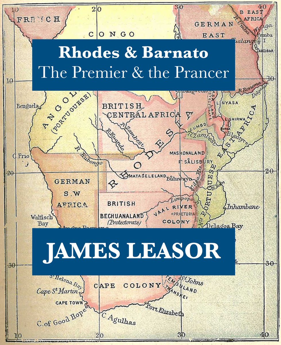 On this day 1902, Cecil Rhodes died. Read about him In James Leasor's fantastic book, Rhodes and Barnato: The Premier and the Prancer. Use the link to obtain your copy: chiselbury.co.uk/bookstore/p/rh… #BooksWorthReading #BritishEmpire #Africa #Chiselbury #Rhodes #Barnato