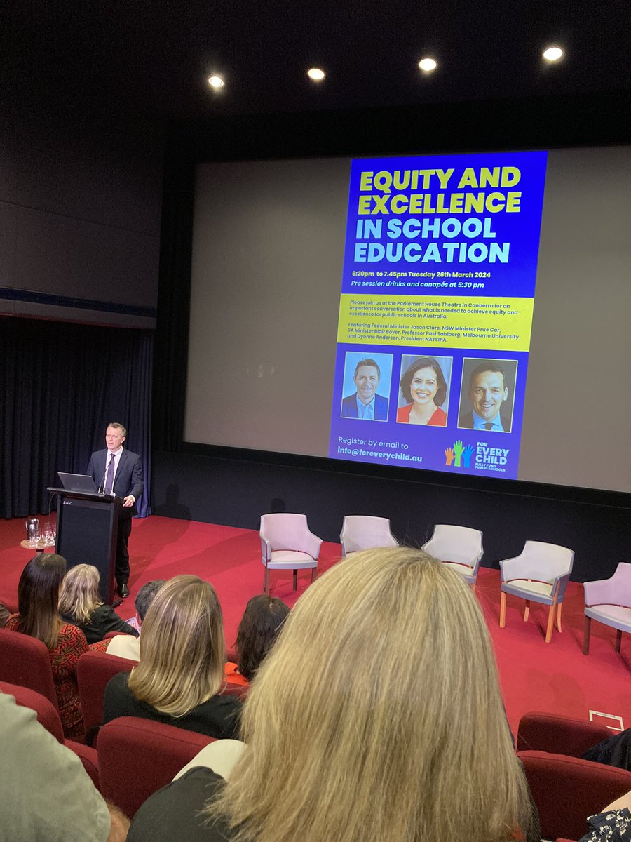 Nobody would argue with equity and excellence. Principals are experts in equity and excellence @JasonClareMP and @pruecar Please listen to @ASPALeaders - please honour us as the experts in the room by giving us a place in the room! @NSWSPC