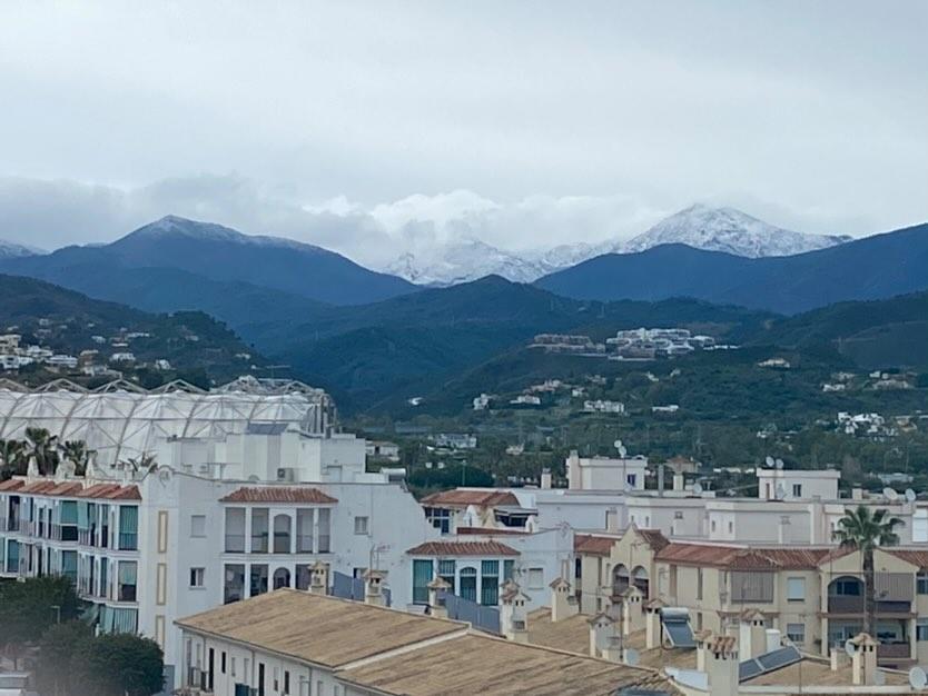 Y llego la nieve a la #costadelsol #sierradelasnieves #torrecilla #Malaga #nieve