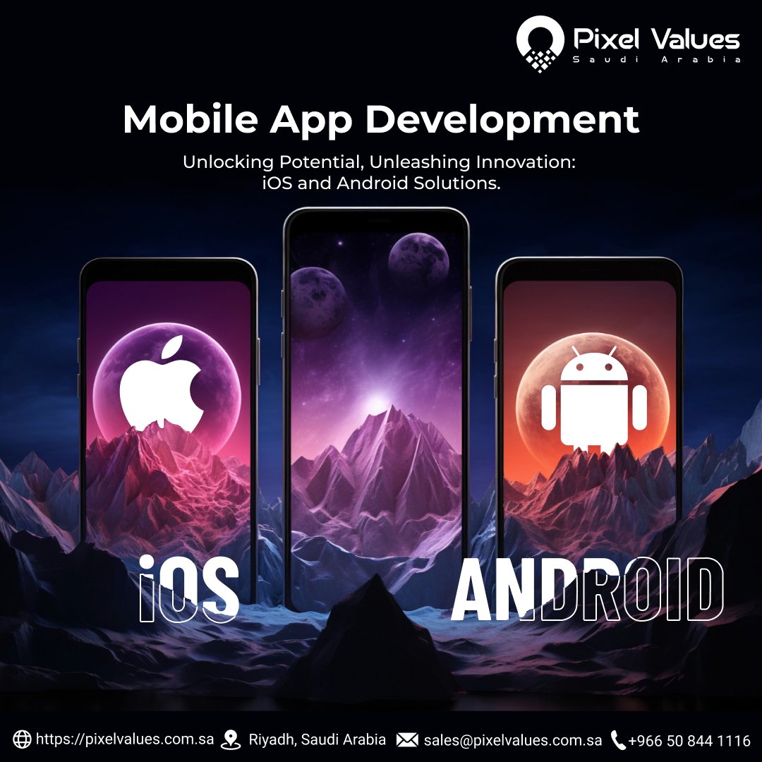 pixelvaluesksa's tweet photo. 👀Dive into our world of creativity, innovation, and collaboration as we work on crafting top-notch #MobileApps for #Android and #iOS.
🌐 https://t.co/hFEnTum1Y1
#PixelValuesKSA #PixelValuesSaudiArabia #HybridAppDev #FlutterDev #SaudiArabia #Saudi #Riyadh #Bahrain https://t.co/QHEFKDcU6Q