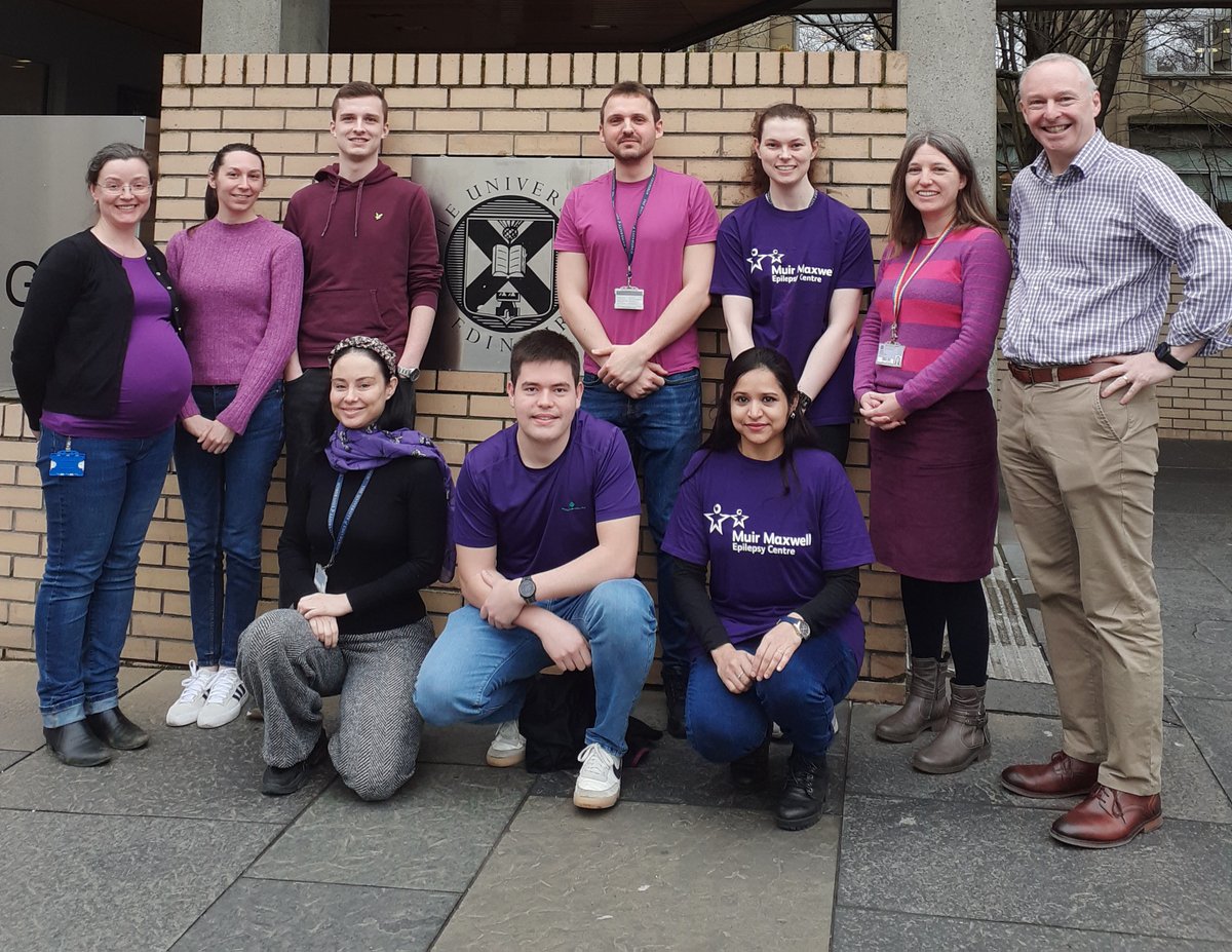 Happy #PurpleDay2024 from @theCousinLab at @MMECEdinburgh!! Very proud to lead (OK, mostly led by) this amazing group of researchers!!