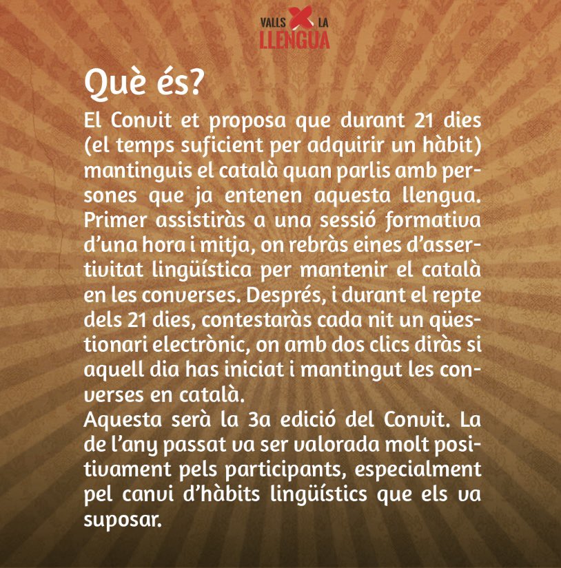 Valls per la Llengua tweet media