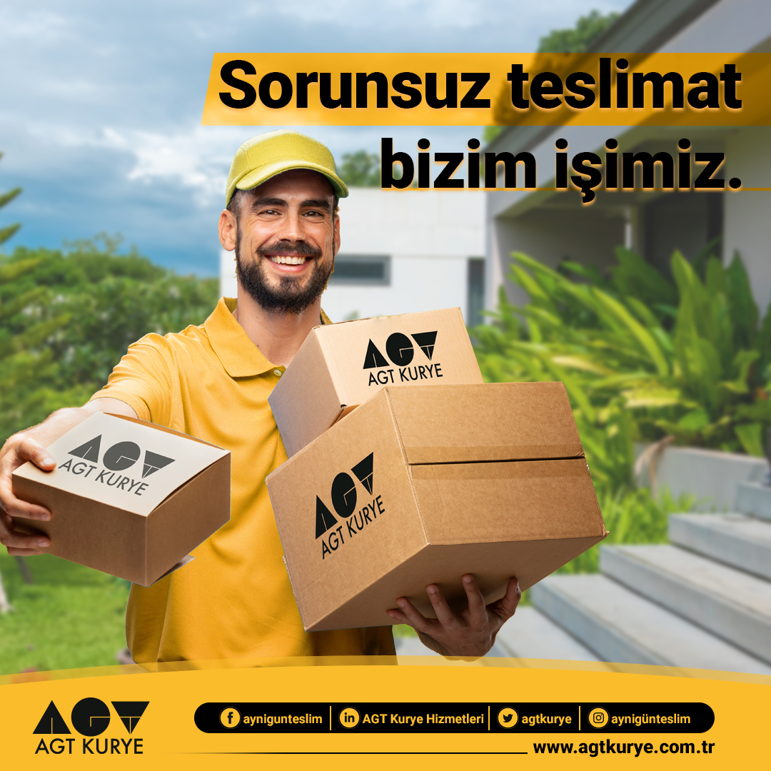 Sorunsuz teslimatlarımızla, paketinizi aldığımız gibi alıcısına teslim ediyor, bize olan güveninizi boşa çıkarmamaya özen gösteriyoruz. 🚚 Detaylı bilgi için bizimle iletişime geçebilir ya da web sitemizi ziyaret edebilirsiniz. 🌐agtkurye.com.tr #agt #agtkurye