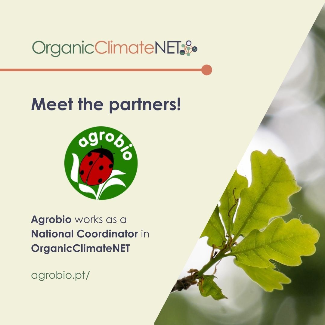OrgClimateNET's tweet photo. 📢 Meet the partners! #Agrobio works as a national coordinator at @OrgClimateNET
🌱 AGROBIO - (Portuguese Organic Farming Association), is a pioneering organisation that is at the forefront of promoting #OrganicFarming in #Portugal.
Check the website 👉https://t.co/ZxHD9kWExZ https://t.co/5AYytsWEOw