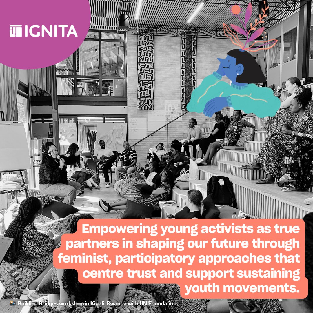 Through a partnership with the @unfoundation we are establishing THREE Youth Funds! 🌍💫 Supporting youth activists with feminist, participatory approaches. Let's empower our future leaders and sustain youth movements. 💪👫🌺 #YouthEmpowerment #FeministFutures