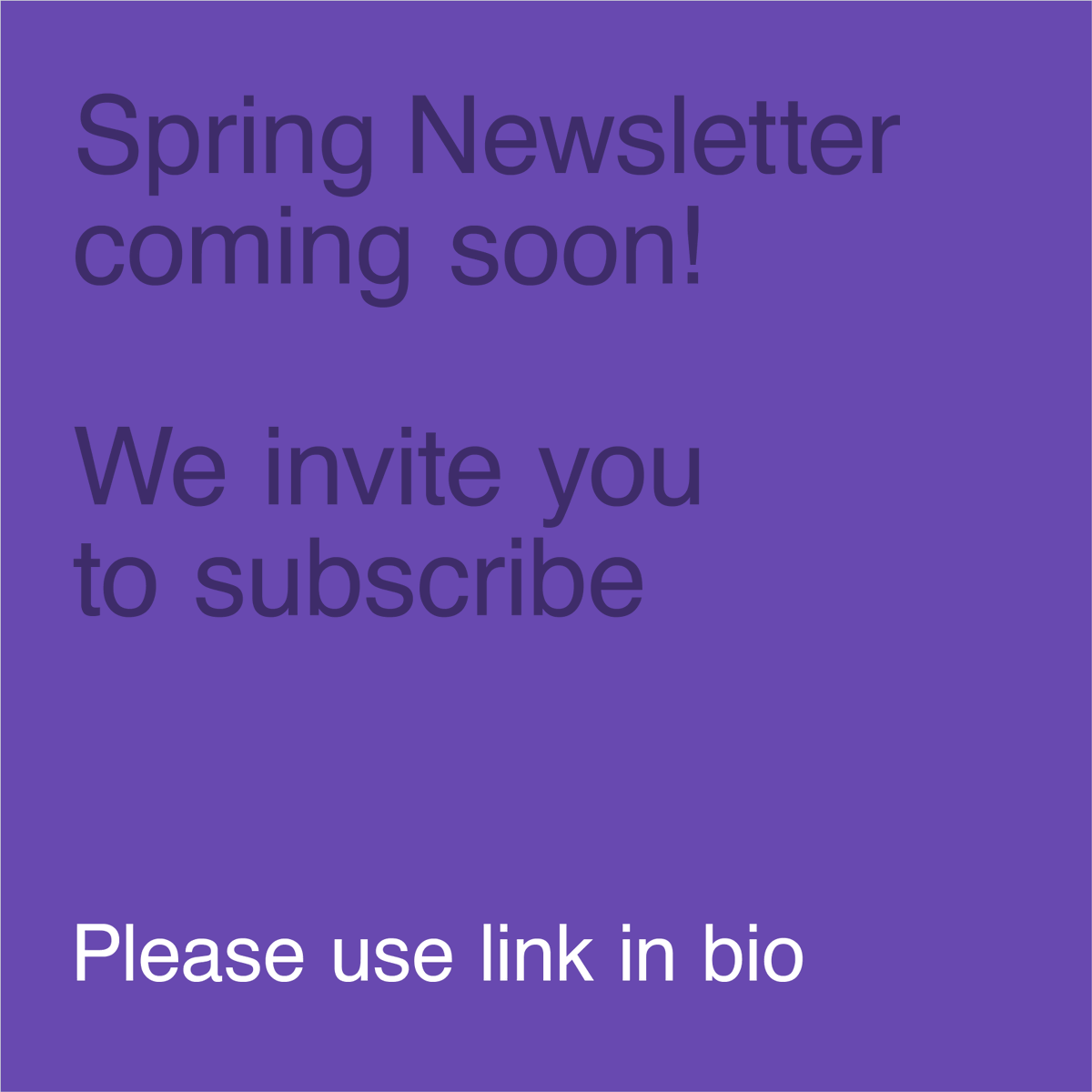 Don't miss our Spring newsletter! Out this week announcing the winner of our 2024 Prize @RCA plus full details of exhibitions and events featuring #RobinDay or #LucienneDay. You can sign up here: robinandluciennedayfoundation.org/subcribe.