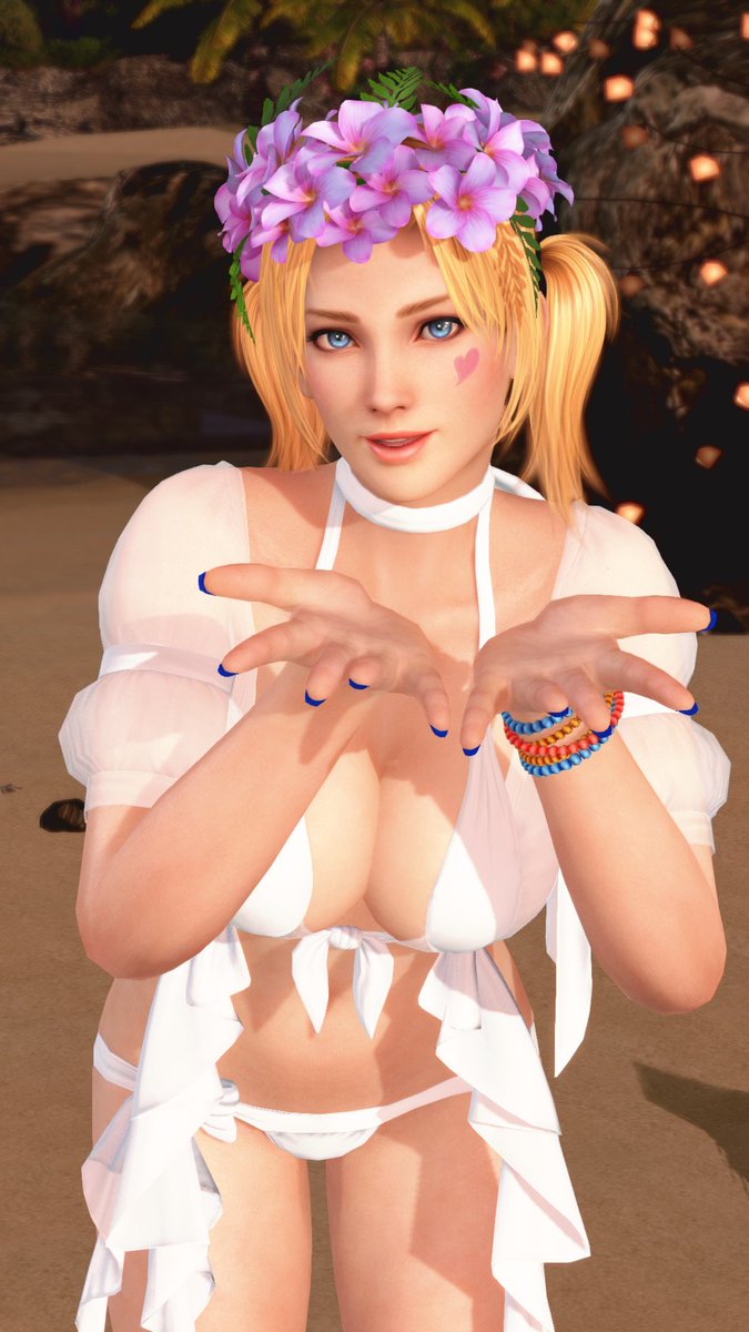 #DeadOrAliveMonday @prismaticbtrfly theme:None Title: A magic union Pt7 (last) Tina:Your sweetness and kindness😊 Tina: Have made me fall in love🤩 Tina:We will be together through good and bad times😁 Tina: I love you Owner!😍 #DOAXVV #VirtualPhotography #TinaArmstrong #ティナ
