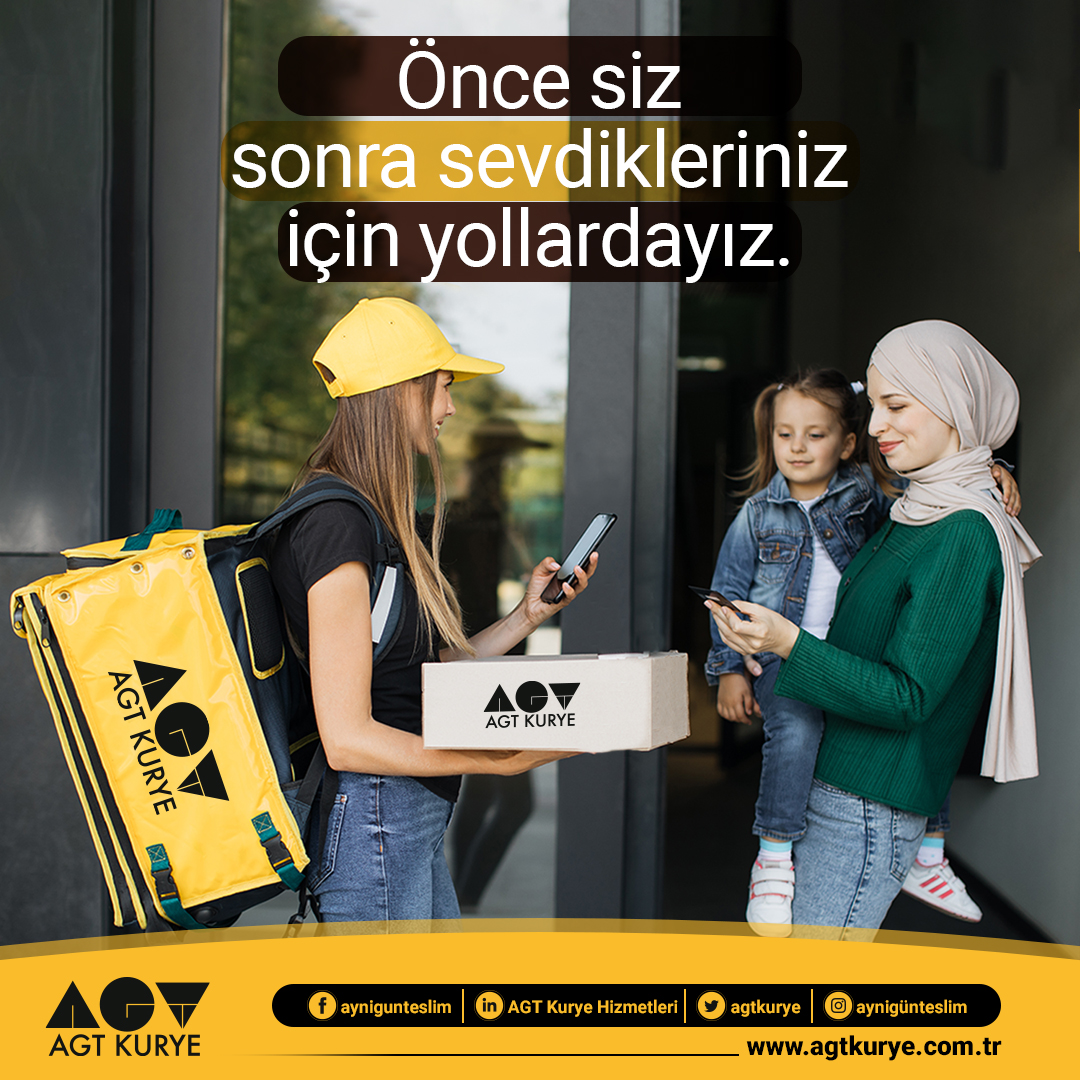 Önce siz, sonra sevdikleriniz için yollardayız. 🚚 Detaylı bilgi için bizimle iletişime geçebilir ya da web sitemizi ziyaret edebilirsiniz. 🌐agtkurye.com.tr #agt #kurye #kargo #teslimat #kuryehizmeti #kargohizmeti #ertesigünteslim #hızlıteslimat #güvenliteslim