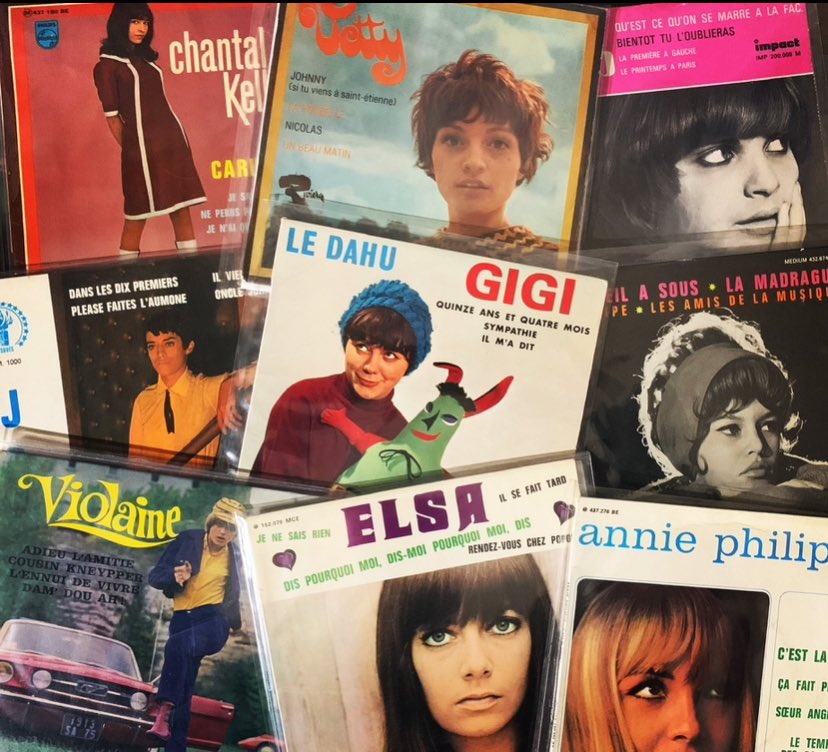 hide49624814's tweet image. 60年代のFrenchを集めてもう10年になるが、この写真をFBに載せたら写真にあるJacqueline Taieb本人からメッセージが来てビビった。SNSって凄い。

 #frenchpop
 #jacquelinetaieb