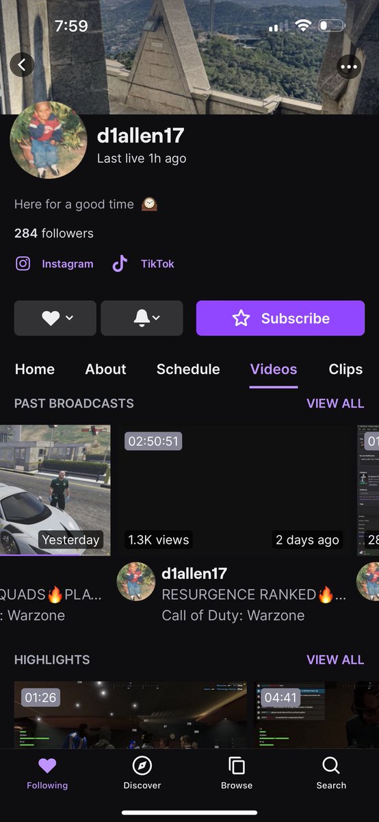 Reached my first 1k views. 

Keep up all the support and if you haven’t drop a follow hit some lit content coming soon #StreaerCommunity #gamingcommunity #UK #TwitchStreamers