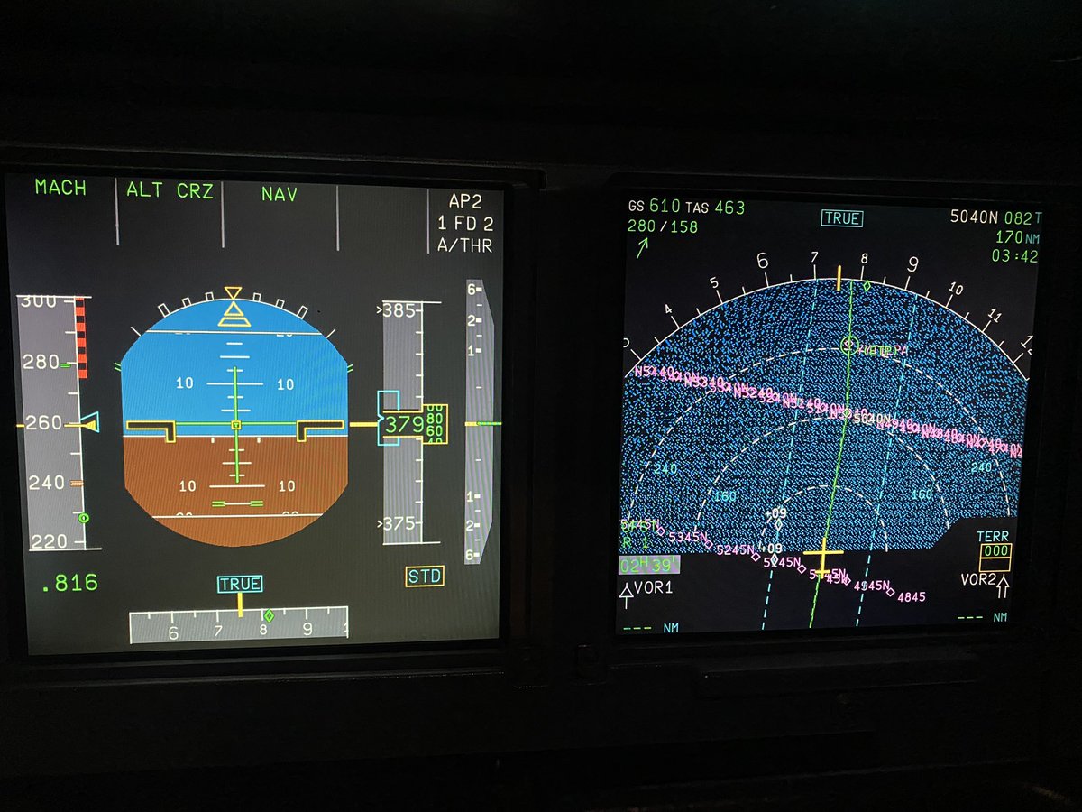 Sunset in New York then a 150 knot tailwind from the jet-stream speeding us across the Atlantic at over 700mph (610 knots). @AerLingus @grainneisbusy @JFKairport @manairport @markataylor16 @Enda_McNulty @BrennanSurgeon @David_ukan @meabh_downey