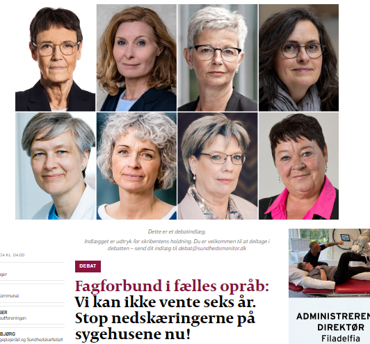 I mange år har sygehusene skreget på arbejdskraft. Nu er økonomien i god form. Alligevel må flere af @regionerne fyre medarbejdere og nedlægge ubesatte stillinger, fordi budgetterne for 2024 er for stramme. @regeringDK må handle nu, skriver #Sygehussamarbejdet. #dkpol #arbejde…