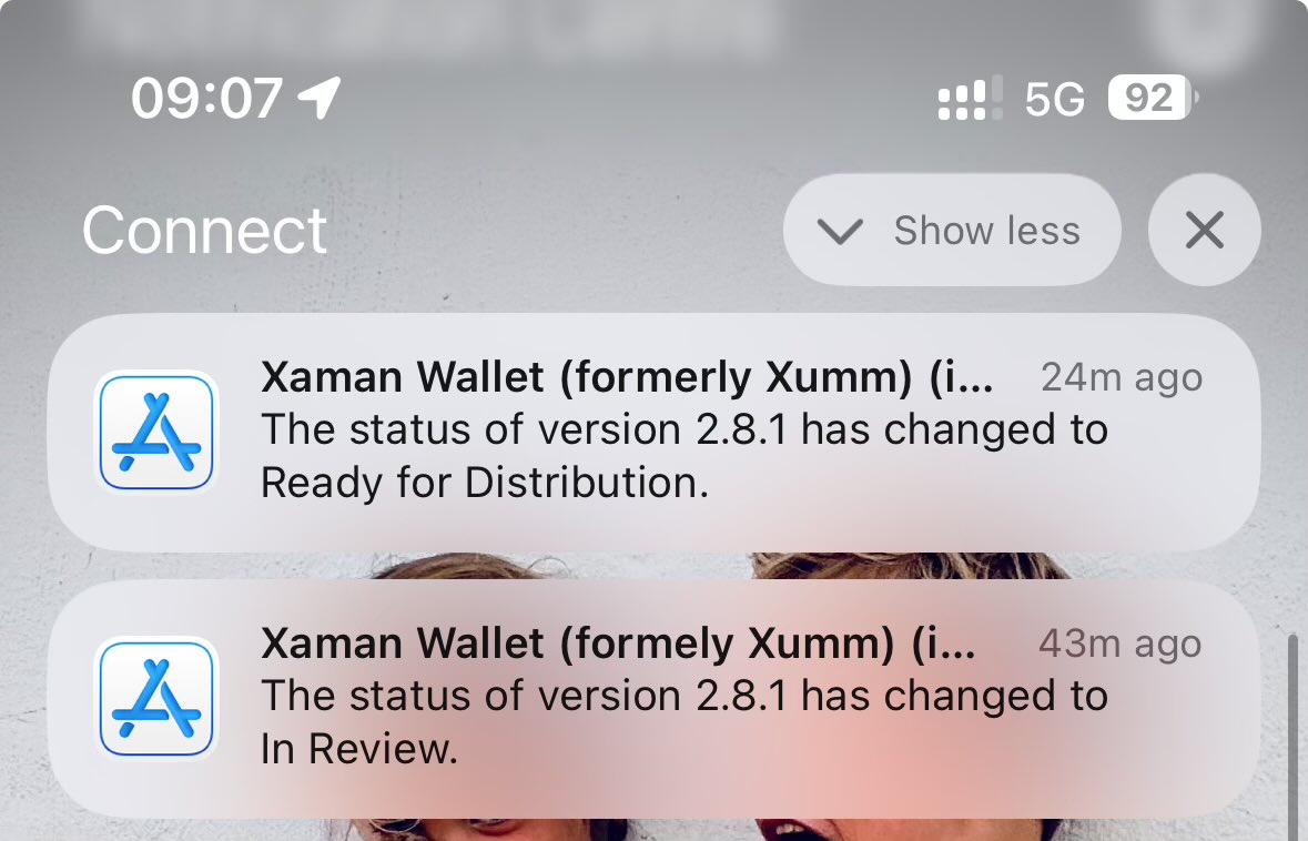 Releasing Xaman 2.8.1 today, fixing an iOS crash bug for new installations. Those affected: terribly sorry for the inconvenience, thanks for your patience 😅 (And if affected and this fixed it (it will), those leaving 1 star app store reviews: consider updating your review 😘)