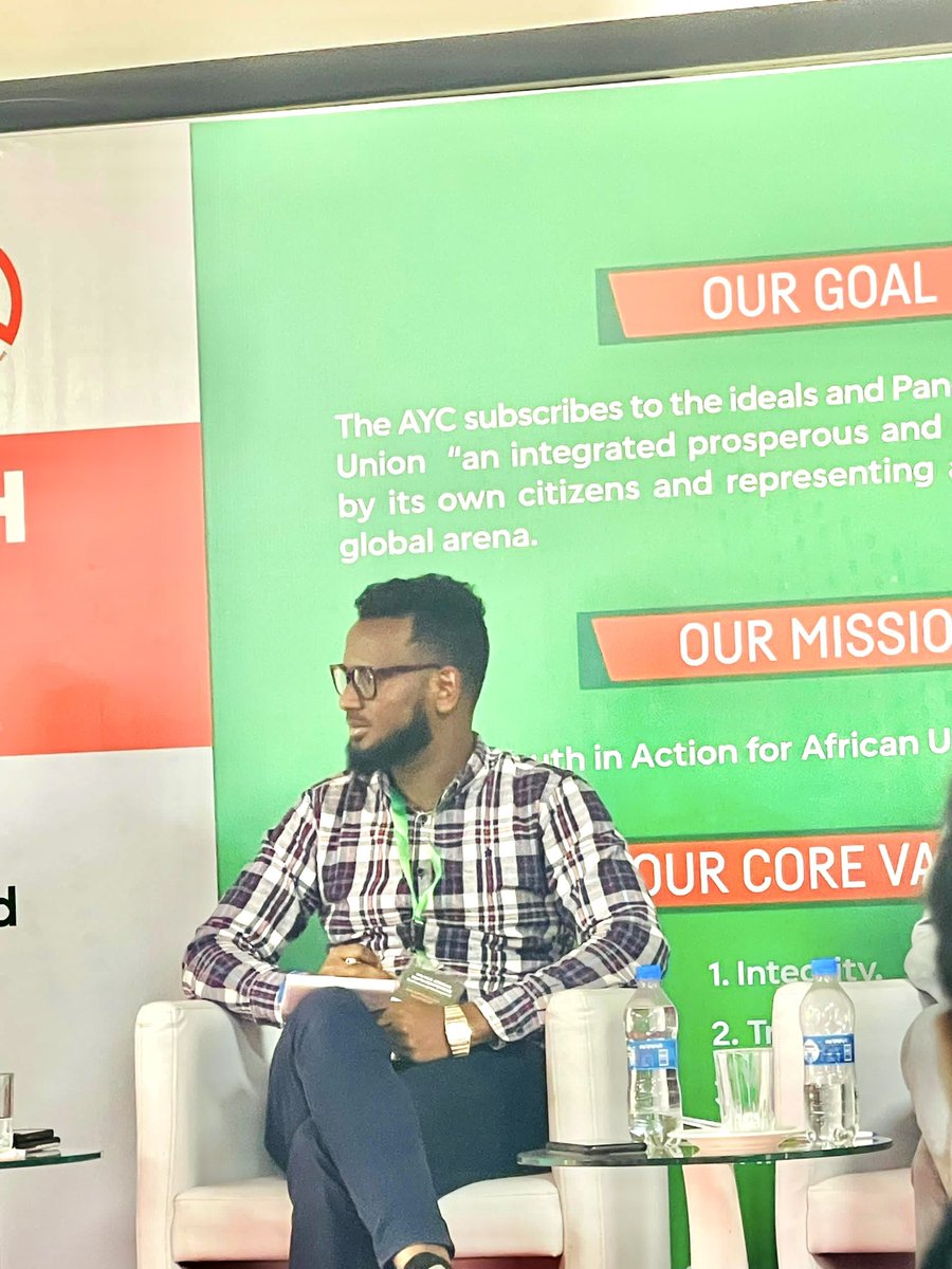 Yesterday afternoon, i enjoyed joining Panelist discussion on the Role of Africa Youth in strengthening Democratic Governance & Socio-Economic development. Underscored promoting youth Representation, Youth advocacy & implementation of Youth frameworks. @AYCommission #4YC24