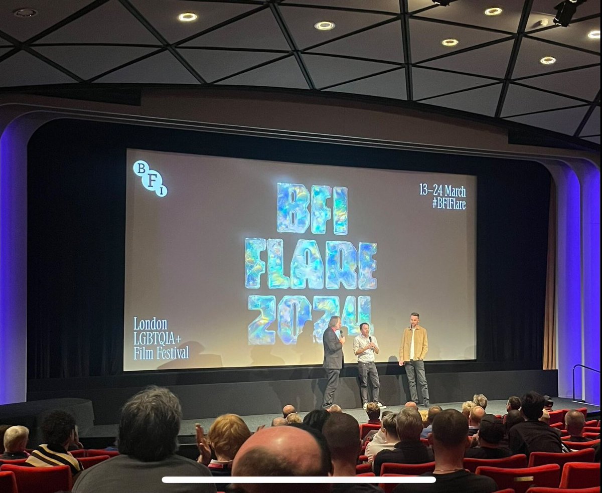 The weekend was a dream come true as our film 'Don't Ever Stop' graced the screen at the iconic @BFI Southbank for the BFI Flare Festival. Thank you for the support of the great people @BFI especially Flare programmers Brian Robinson and Kristy Matheson. Manchester is next!