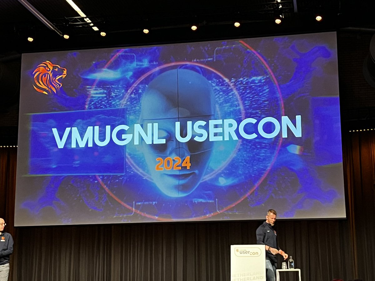 Ready for #VMUGNL2024. Love the spirit of the @vmugnl event! #vExpert #vCommunity @MyVMUG #ITQlife #OneITQ