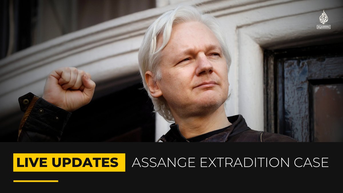 The British High Court in London is set to rule on whether WikiLeaks founder Julian Assange can mount a final appeal to challenge his extradition from the UK to the US.

🟡 Follow our LIVE coverage: aje.io/8v4buo