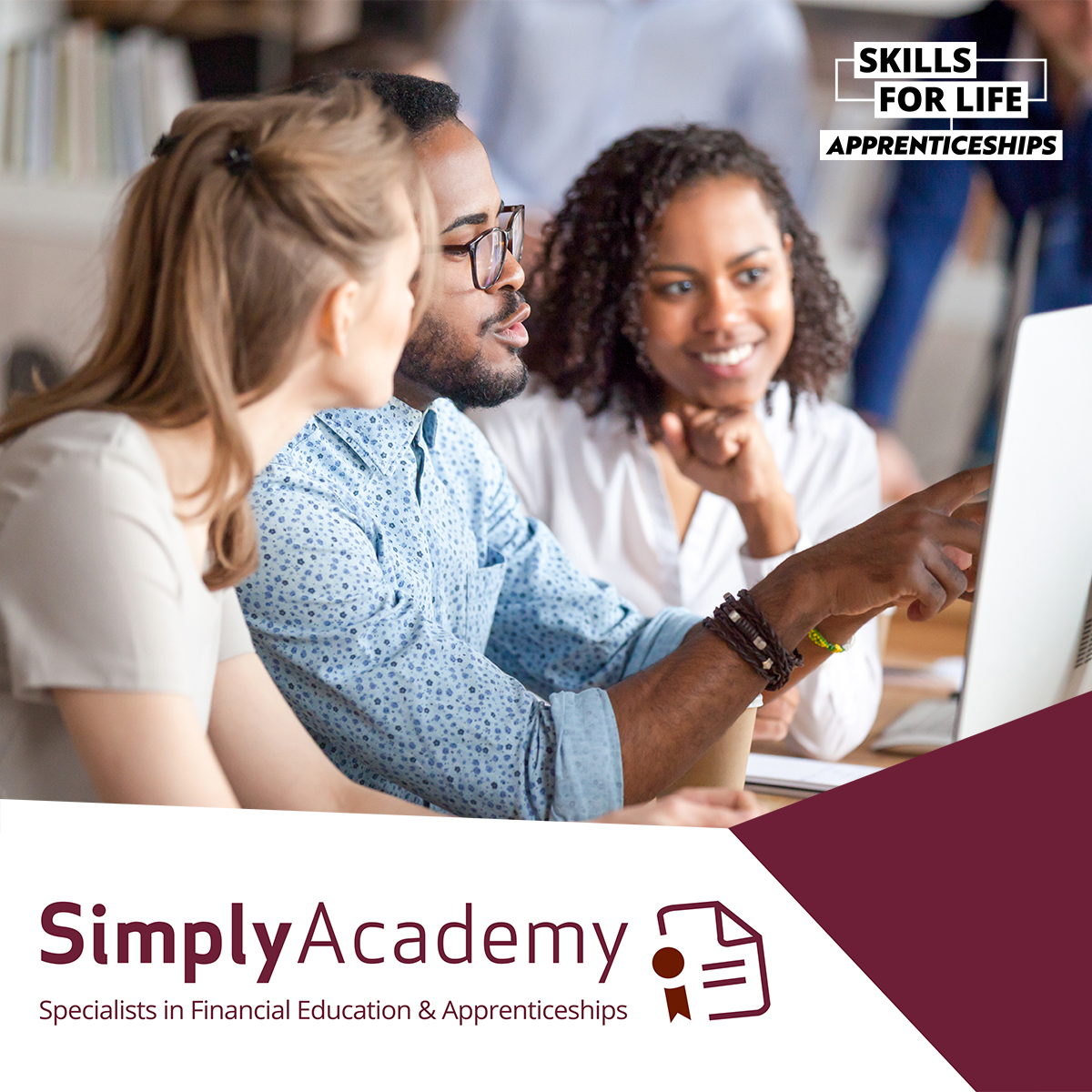 Which #FinancialServices #Apprenticeship is right for you? ▶️ Financial Services Administrator ▶️ Insurance Practitioner ▶️ Mortgage Adviser ▶️ Financial Adviser Discover more at simplyacademy.com/apprenticeship…