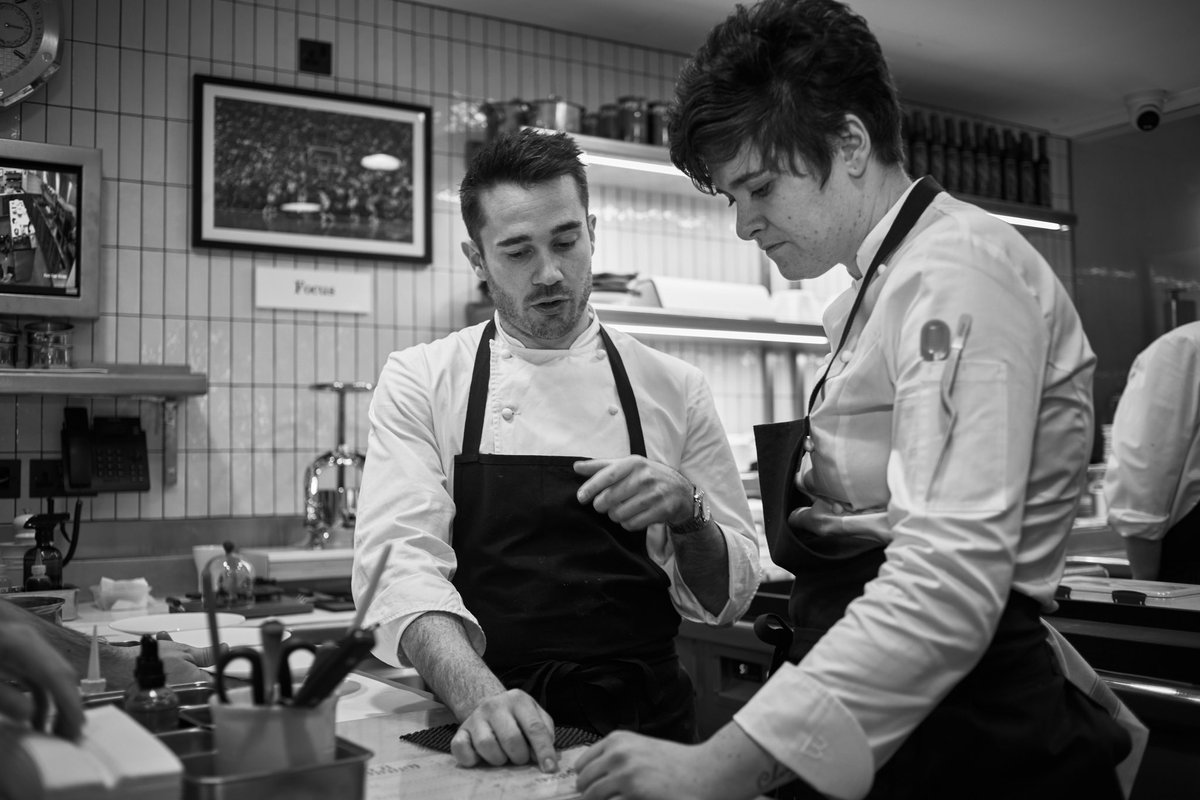 Chef Tom Phillips back in the kitchen, having recently represented the UK at <a href="/Bocusedor/">Bocuse d'Or Official</a>