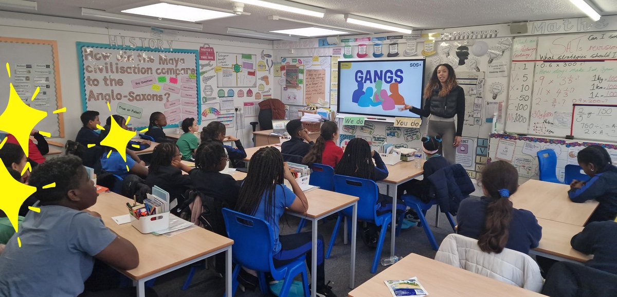 Learners in Yrs 5&6 attended a workshop designed by @StGilesTrust. The children learnt about strategies to help avoid the risk of becoming involved in gangs, how perpetrators recruit young people including online and gaming platforms. #lifeskills #keepingsafe