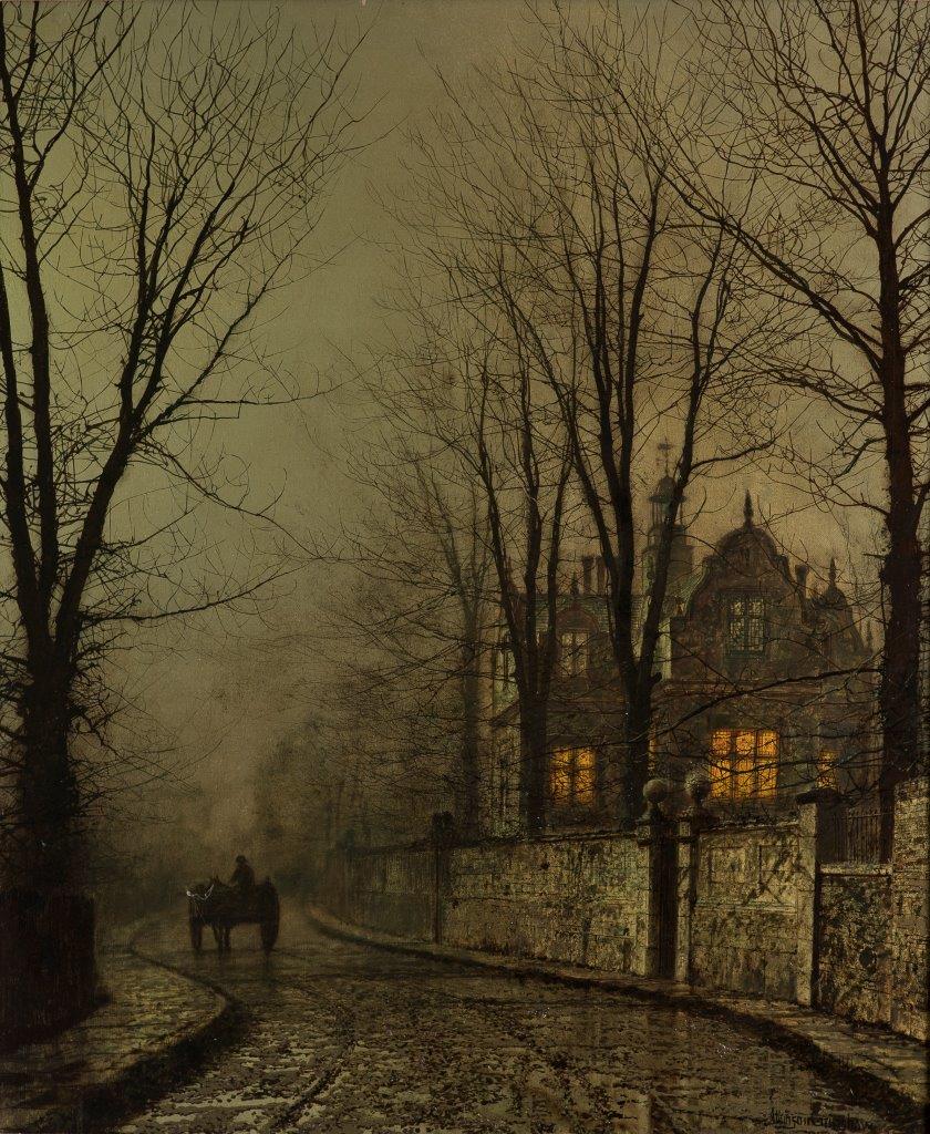 🧩 #MuseumJigsaws 🧩 Your puzzle for today is: A Carter Passing A Mansion at Dusk by John Atkinson Grimshaw Simply follow this link ➡ bit.ly/CooperJigsaw14… What is your favourite painting on display in the gallery? Download the Bloomberg Connects app to take an audio tour