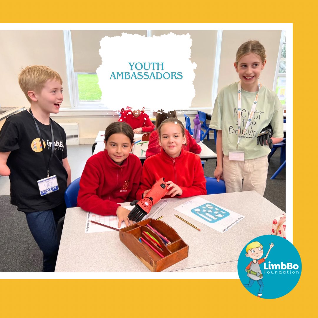 LBofoundation's tweet image. Yesterday two of our awesome young #ambassadors came with me to talk to a yr 5 class about life with a #limbdifference - they were met with kindness and curiosity, lots of questions and lots of smiles #limbdifferenceawareness @openbionics @SighSam @KoalaaCommunity @HYWEL_ROBERTS