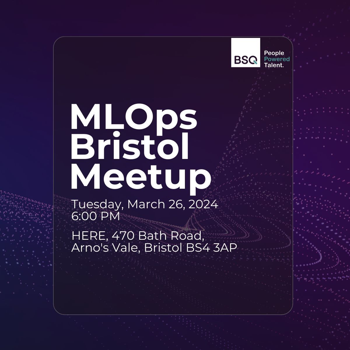 This evening we are hosting the MLOps Bristol Meetup at our office!
Free entry ☑️
Few spots remaining, sign up here: meetup.com/mlops-communit…