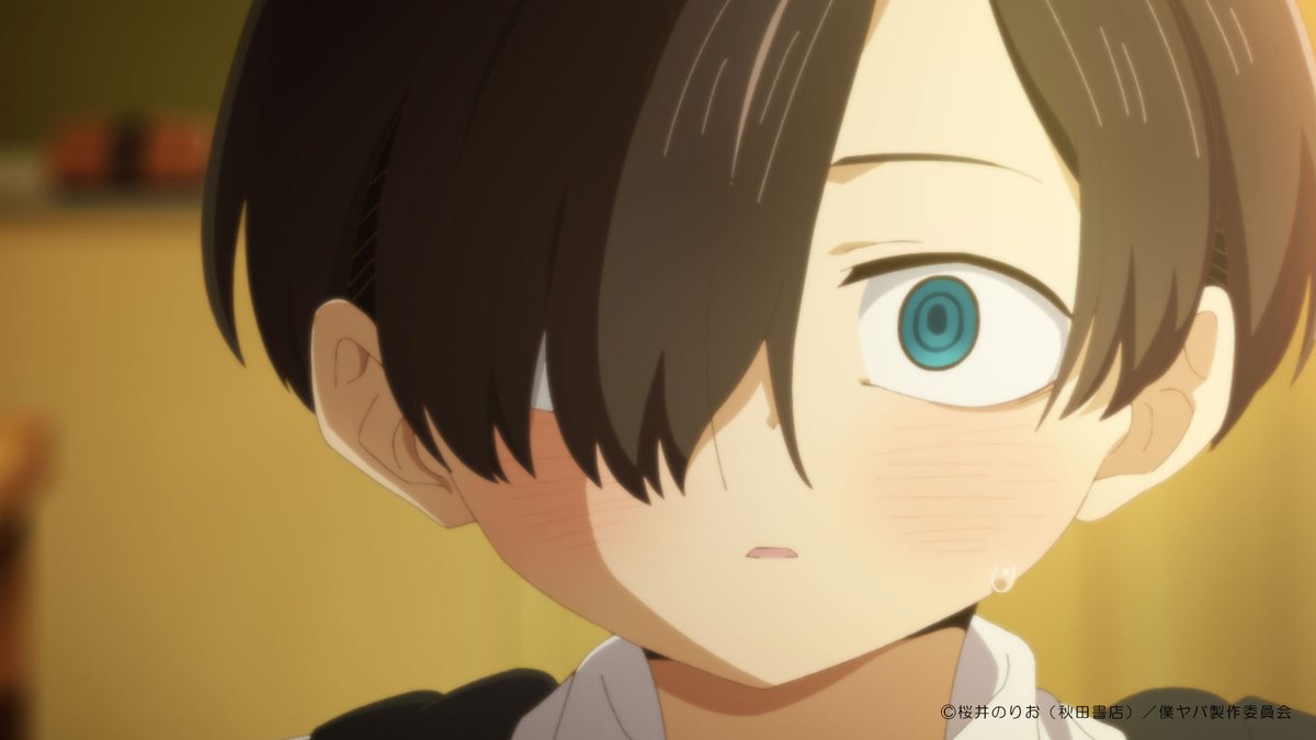 bokuyaba_anime's tweet photo. ＼第2⃣5⃣話（第2期13話）／
🌸🌸先行カット公開🌸🌸

修学旅行の最終日と同じ日に行われるドラマ版『君オク』のオーディション。山田は市川のことを思って、大好きな作品のオーディションを諦めようとしていた…

https://t.co/DxNUr80099

📅3/30㈯ 深夜1:30～放送
#僕ヤバ https://t.co/28L18j5vkO