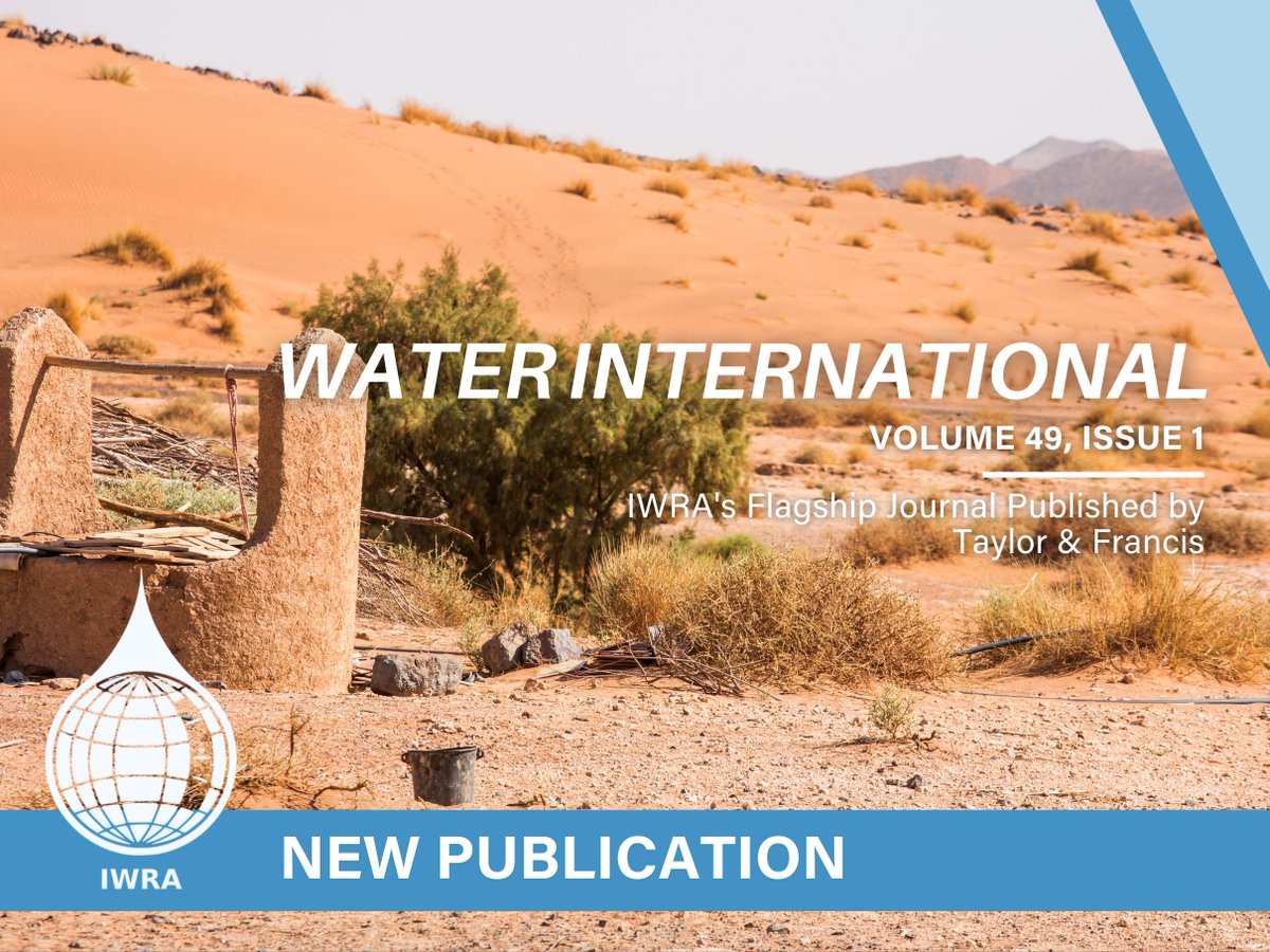 📢 OUT NOW: Read our latest #WaterInternational issue published by @tandfonline💧 Explore articles on water governance, including a tribute to Malin Falkenmark. Access it here: 🌐tandfonline.com/toc/rwin20/49/1 🔗 IWRA Members can access the journal for free: members.iwra.org/Login
