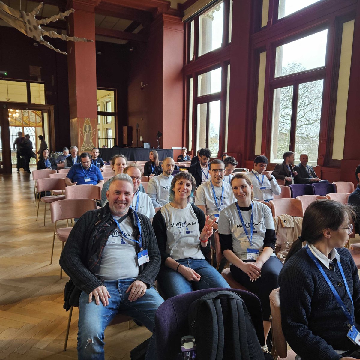 👥👥 Our #MultiXscale team was thrilled to participate in the #EuroHPCsummit2024 📌 located in a very special place: @ARoomWithAZOO 🦍🐳🦋

Such a great event, thanks a lot to the organizers!!

Hope to meet you all in the next #EuroHPCsummit 👋

@EuroHPC_JU #HPC #ARoomWithAZOO