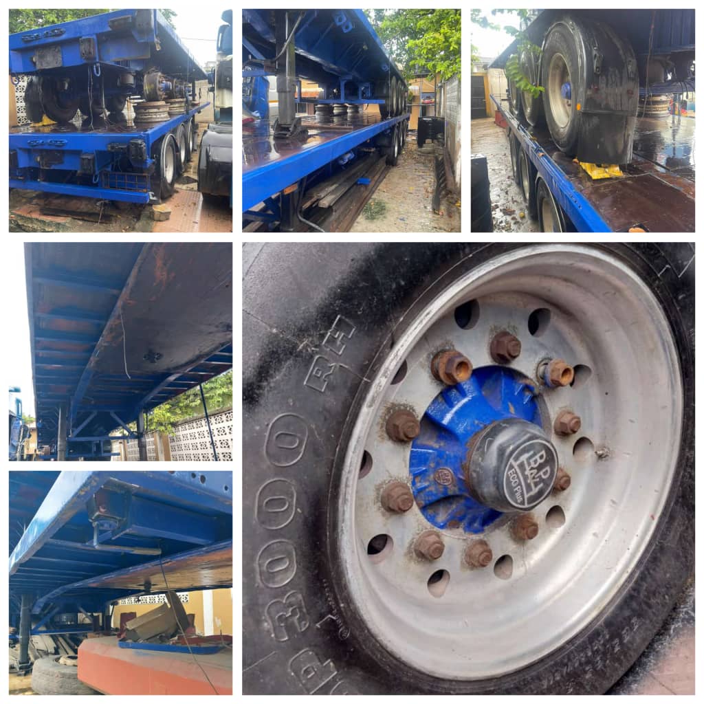 SolomonAyub's tweet photo. On selling 
Bpw trailer flatbed used Uk
Price 33m +registration 
Call/ whatsapp 0758307131 https://t.co/t2avKxsGXC