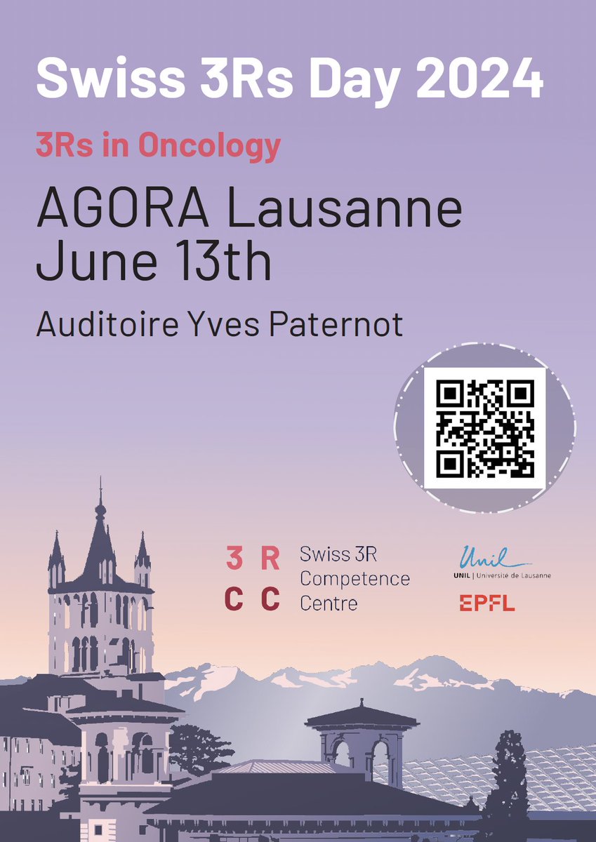 🔬 Ready to Showcase Your Cutting-Edge Work? Abstract Submissions for Poster Presentations at the 3Rs Day are Open! 📊 swiss3rcc.org/events/swiss-3… #conference #event #oncology #3Rs #3RsDAy #Swiss3RsDAy