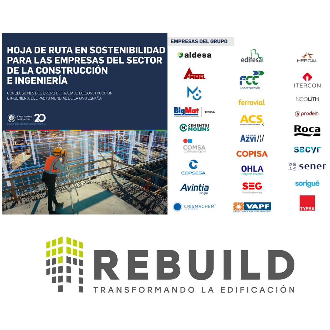 📢 El <a href="/PactoMundial/">Pacto Mundial de la ONU España</a> de la ONU España presentó el pasado jueves 21 en la Feria Sectorial <a href="/rebuildexpo/">REBUILD</a>  2024 la hoja de ruta de sostenibilidad para las empresas del sector de la Construcción y la Ingeniería elaborada por COPSESA junto con otras empresas líderes del Sector.