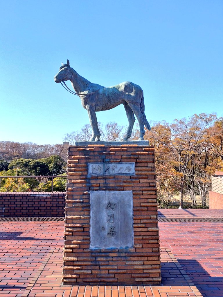 「沢山ご覧頂きありがとうございます。補足ですが、作中に登場する横浜競馬場跡地に併設」|アマデウスキーII世@ｺﾐｹ東ワ-16aのイラスト