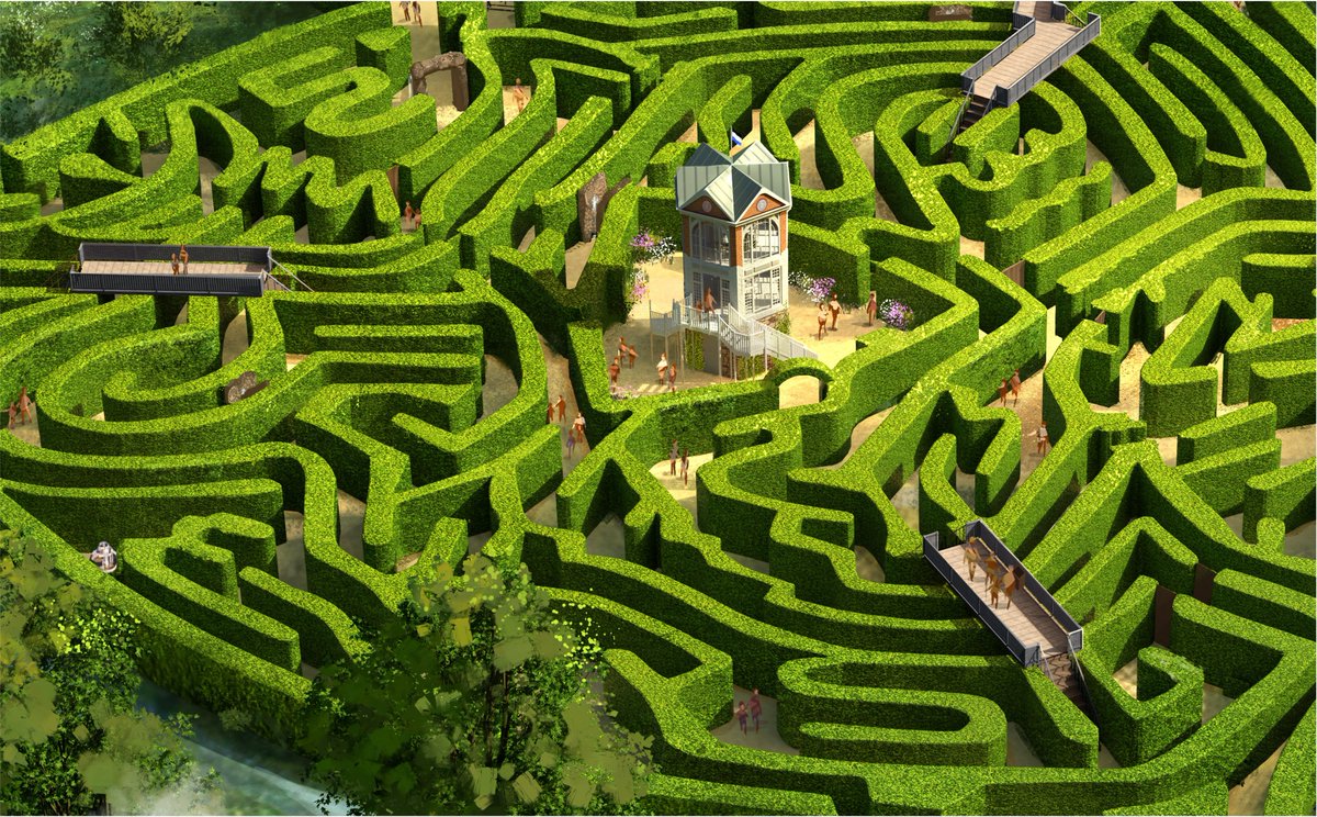 Het labyrint #Drielandenpunt opent met Pasen een nieuwe attractie in het middelpunt van het labyrint: de ‘Amikejo Turo’ ofwel de vriendelijke toren Kom en ontdek het zelf in @gemvaals: ap.lc/bkXmN #visitzuidlimburg #limburg #toerisme