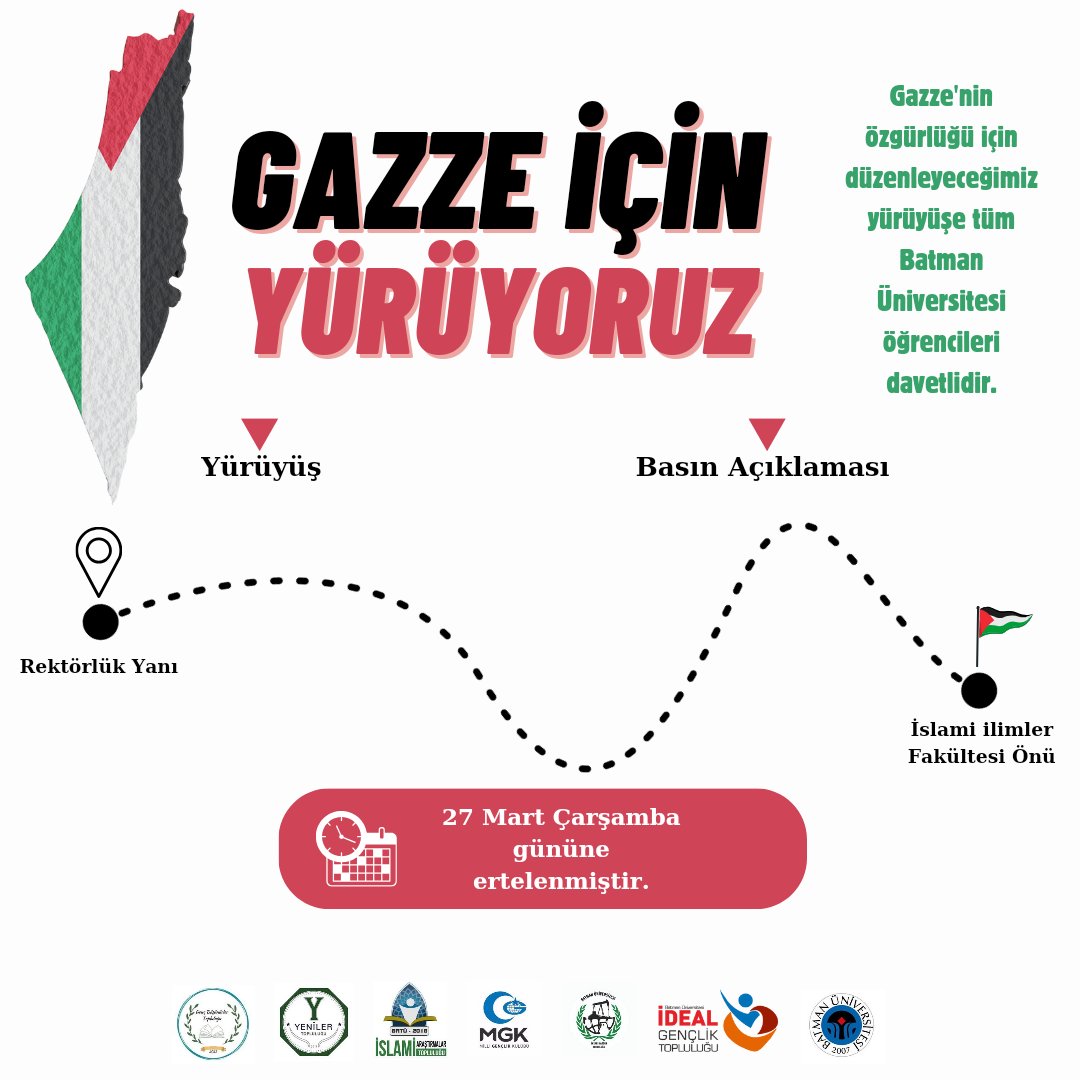 Program hava durumu nedeniyle yarına  ertelenmiştir. Yarın yine aynı saatte program yapılacaktır.