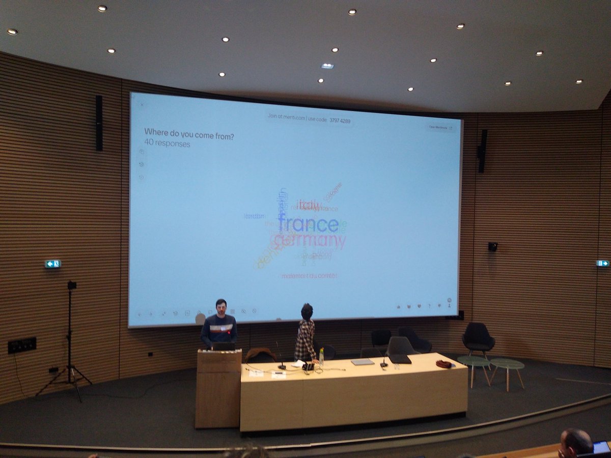 Kick-off of the 2024 OpenMod workshop in Grenoble! Researchers from all over the world coming together to talk about #opensource, #opendata. A 3-days schedule loaded with lightning talks, keynotes, breakout groups, poster