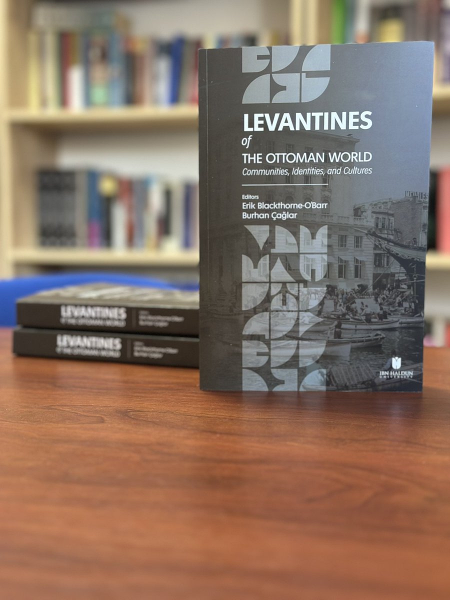 📕 Yeni gelenler ✍️Erik Blackthorne-O'Barr (@erikaldritch ) ve Burhan Çağlar’ın editörlüğünde, İbn Haldun Üniversitesi Yayınları'ndan (@ihuyayin ) çıkan 'Levantines of the Ottoman World: Communities, Identities, and Cultures' isimli bu kıymetli çalışma, 19. yüzyıldan bugüne