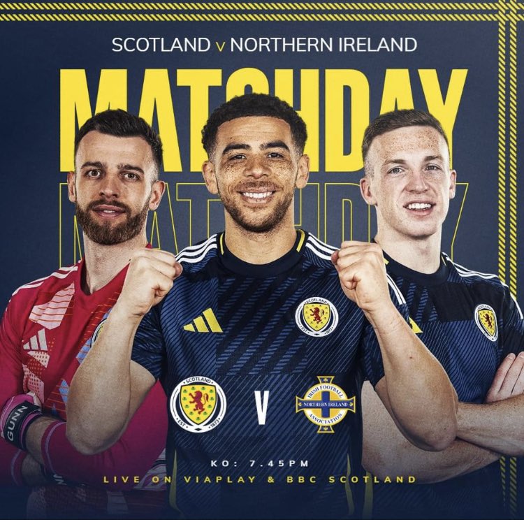 A good performance and some goals will set us up nicely … @AboutScotlandd @Football_Scot @TartanArmyGroup @DennyTartanArmy