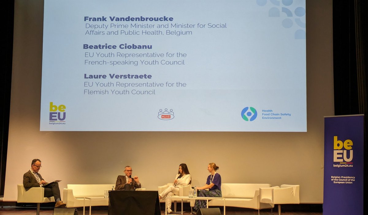 🇧🇪 Minister Vandenbroucke at #ConfHealthUnion24 reminded that EU should provide more flexible frame on healthcare workforce for timely access to high quality care in 🇪🇺