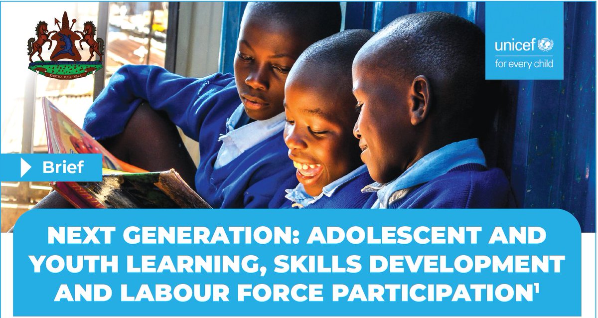 @UnicefLesotho's latest brief highlights strides made towards universal education and the persistent challenges that hinder achieving true inclusivity and quality learning in Lesotho. Learn more🔗👉bit.ly/3x6cqj7