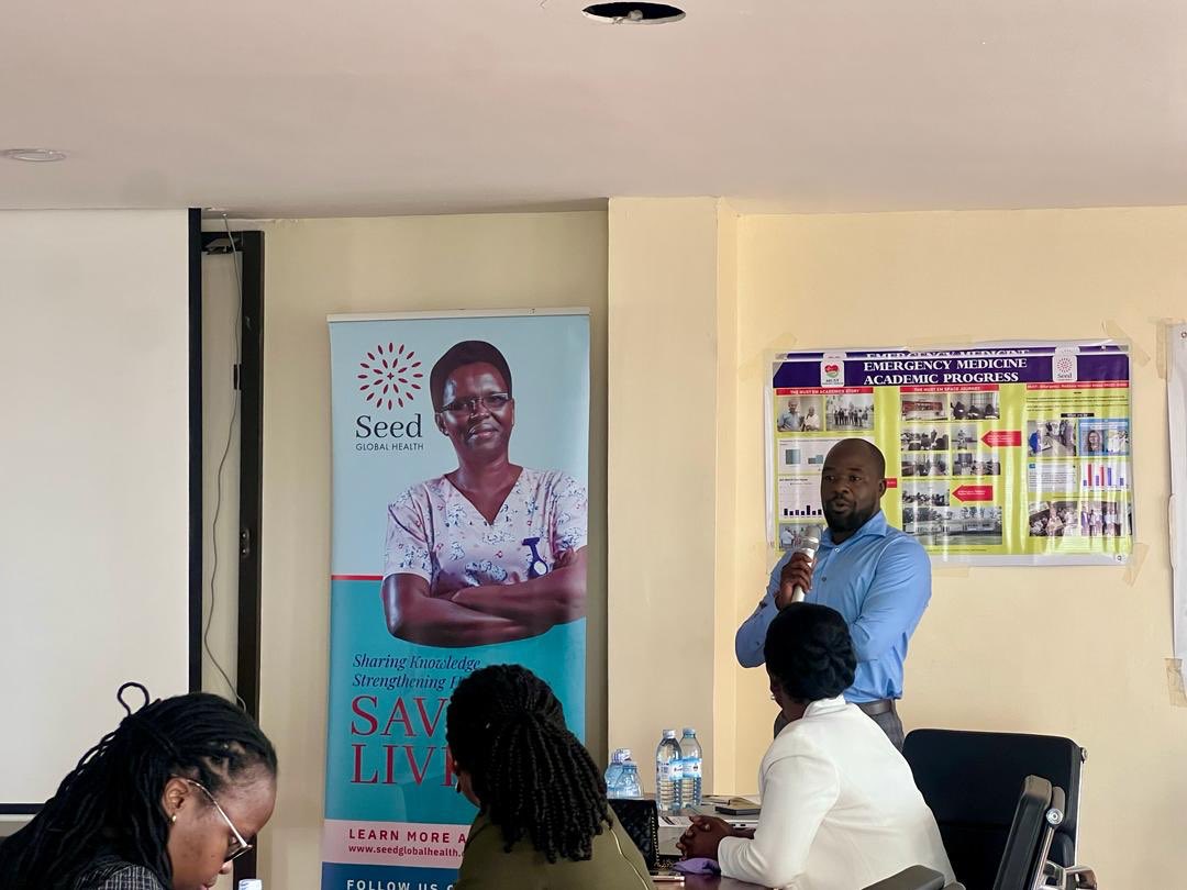 The @Seed_Global Managing Director Impact and Innovation (MDII), Mr. Martin Msukwa emphasizes SGH has dedicated support towards showcasing impact in education, clinical practice, and policy.