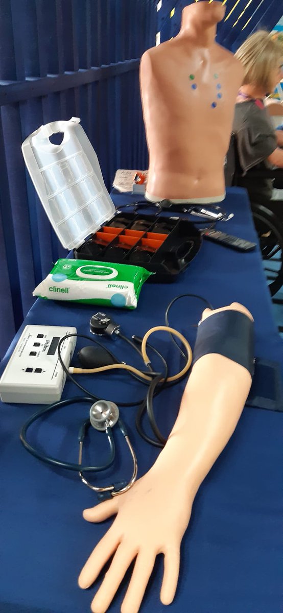 Free #NHS Health Checks, Free back pain advice, free fitness classes plus loads of support &amp; advice at the @AECCUniversityC Health Pop-up in #Boscome all this week! Free tea and coffee too!