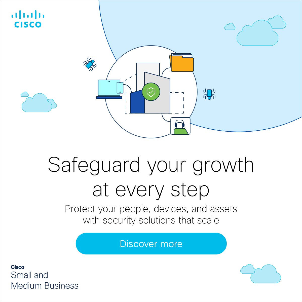 saragvalentim's tweet photo. Leverage better, faster threat visibility and stay confident that your people, devices, and assets are truly secure. Keep your business protected at any time, on any device, from any location with @Cisco security solutions. #SMB
https://t.co/qa1WnkAVNm https://t.co/7sKD9VqlUy